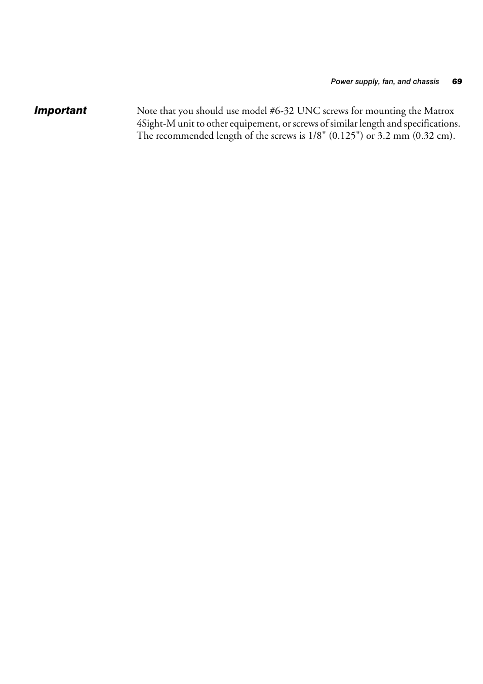 Matrox Electronic Systems 4SIGHT-M User Manual | Page 69 / 162