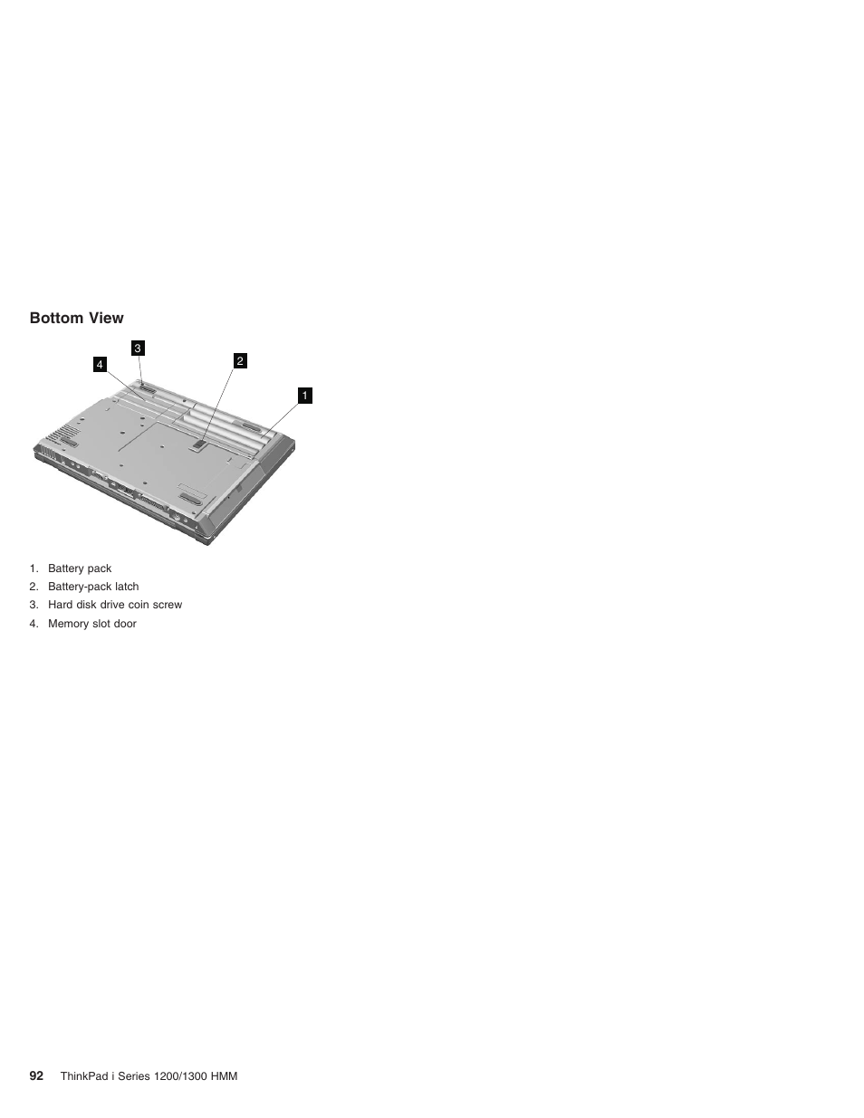 Bottom view | Madge Networks 1200 User Manual | Page 102 / 233
