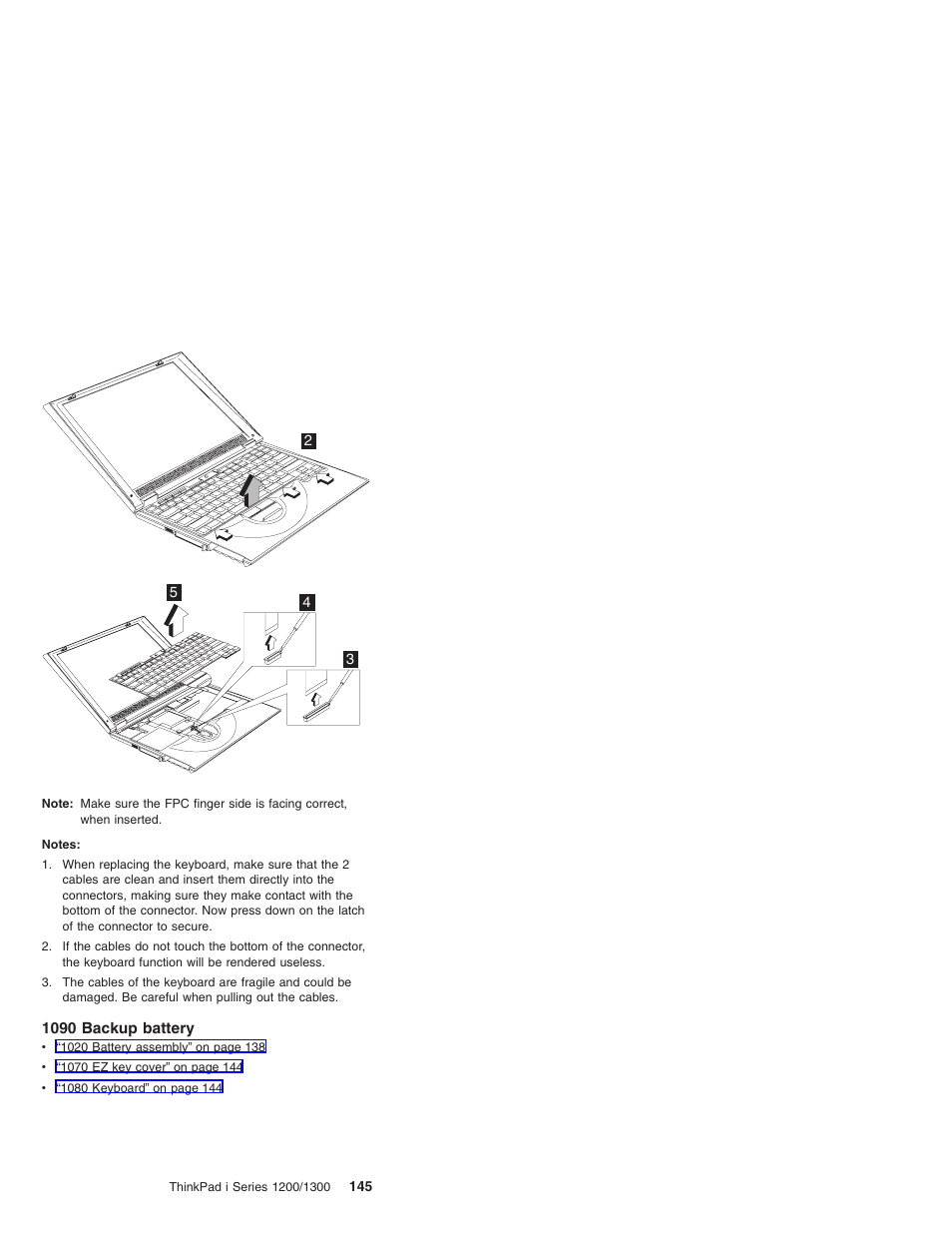 1090 backup battery | Madge Networks 1200 User Manual | Page 155 / 233