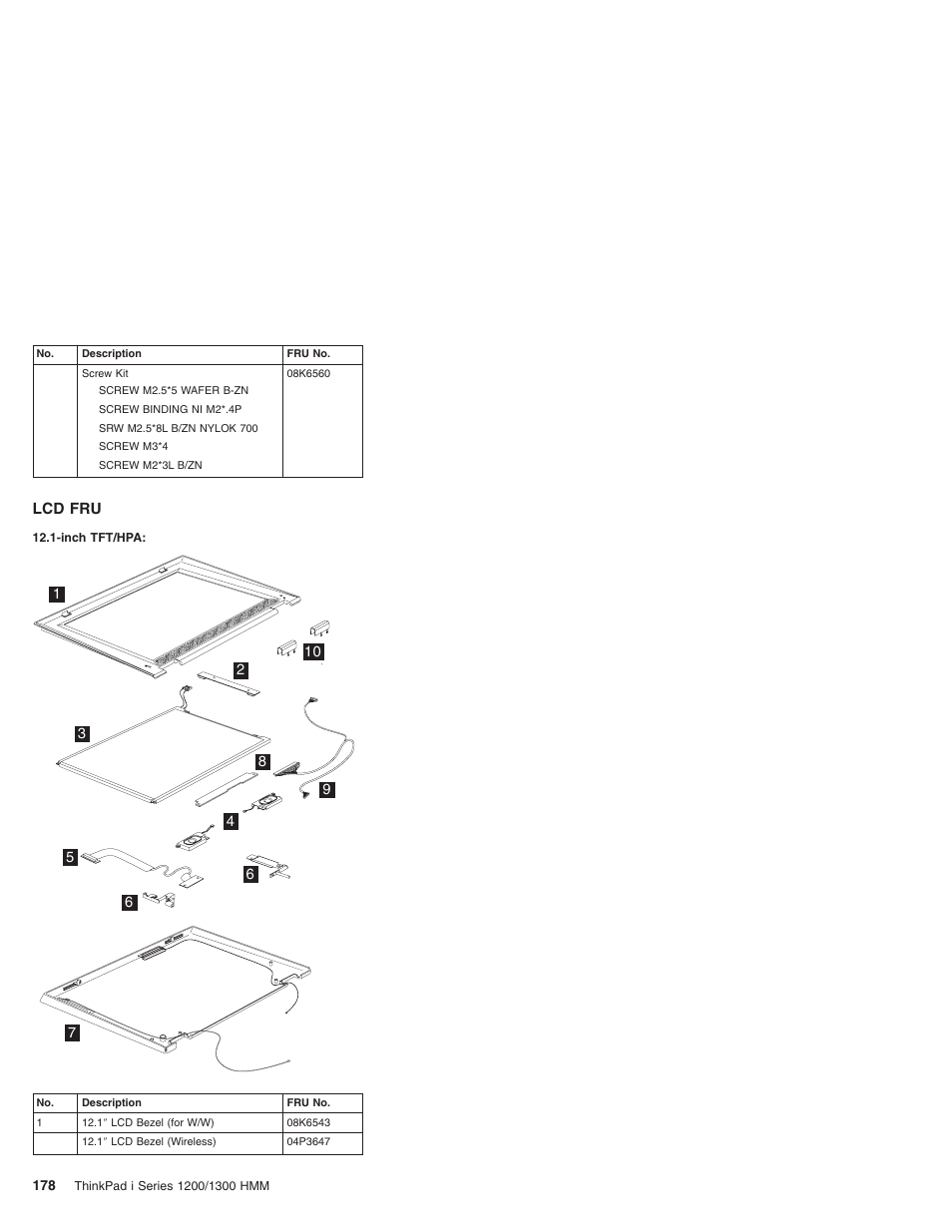 Lcd fru | Madge Networks 1200 User Manual | Page 188 / 233