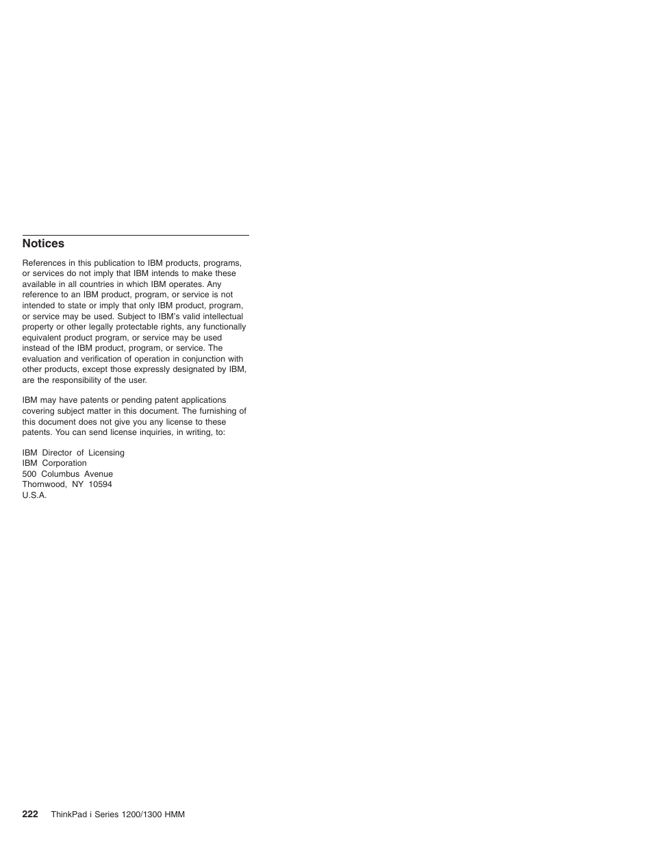 Notices | Madge Networks 1200 User Manual | Page 232 / 233