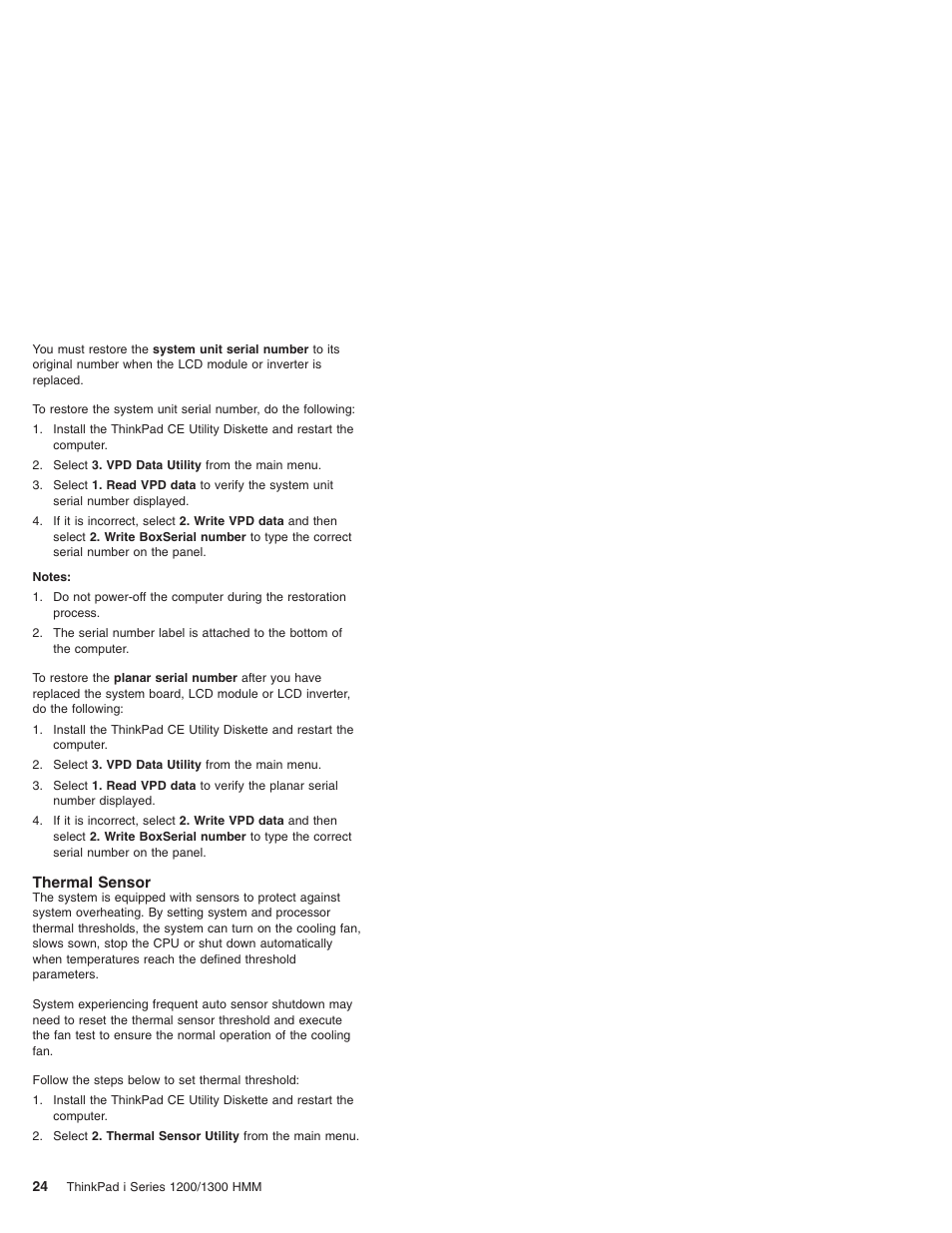 Thermal sensor | Madge Networks 1200 User Manual | Page 34 / 233