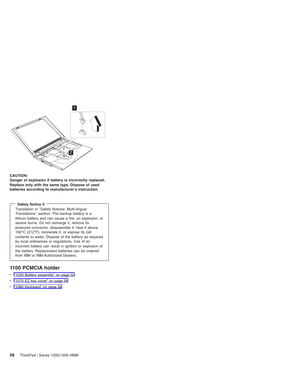 1100 pcmcia holder | Madge Networks 1200 User Manual | Page 68 / 233