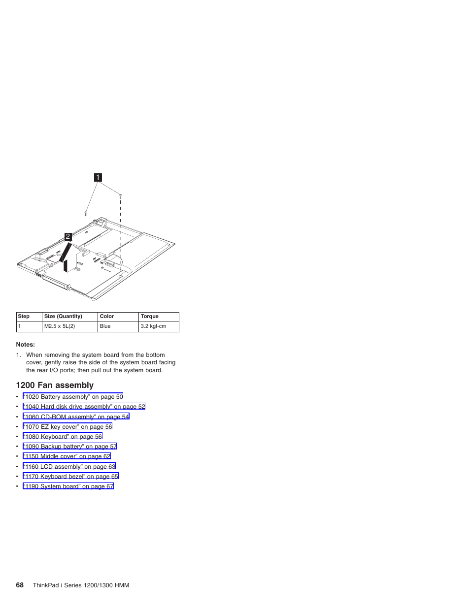 1200 fan assembly | Madge Networks 1200 User Manual | Page 78 / 233