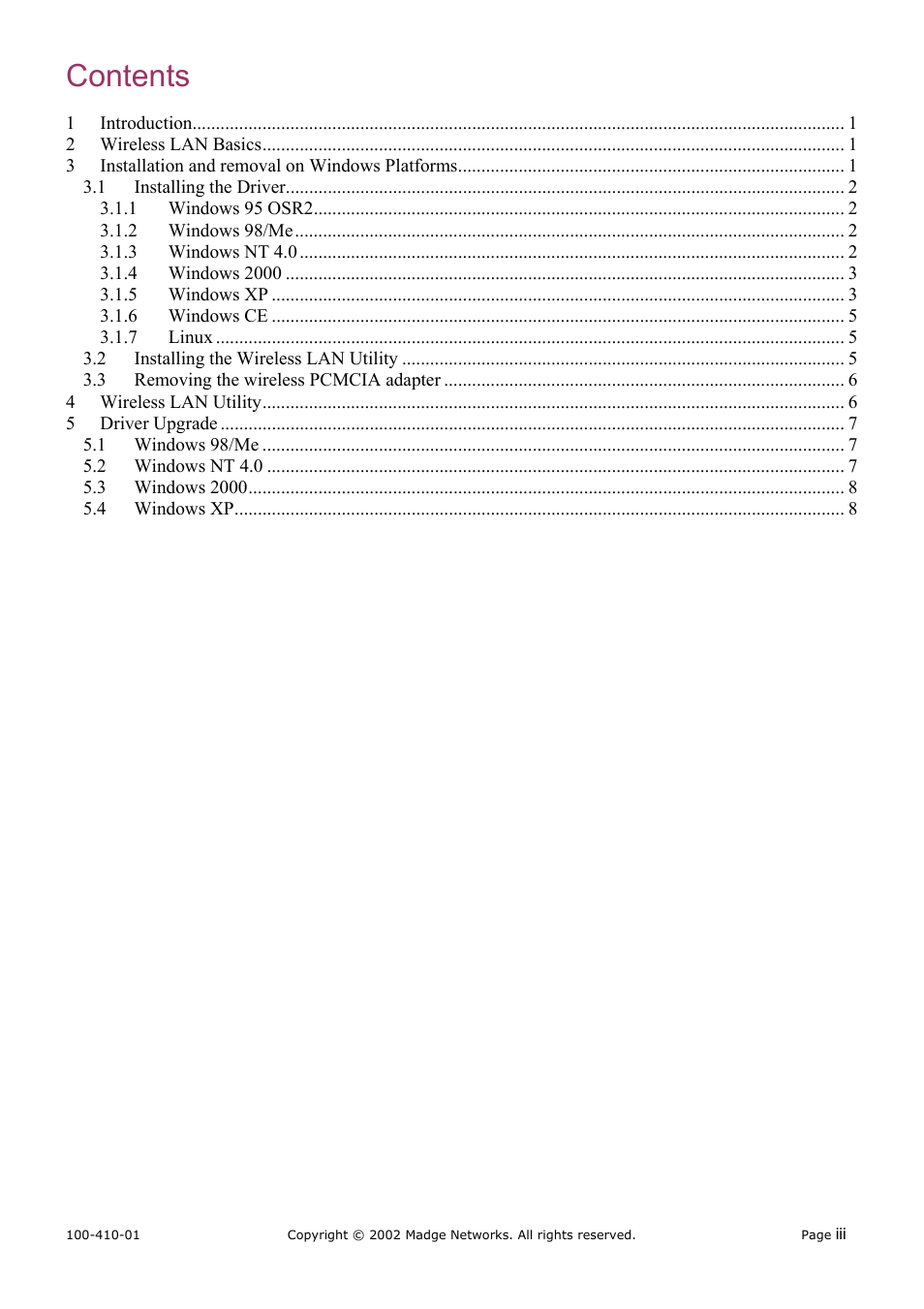 Madge Networks 802.11b (95-31) User Manual | Page 4 / 12