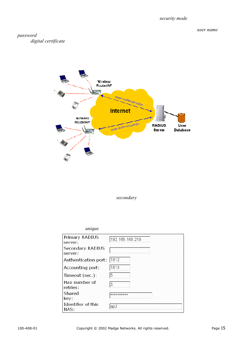 Madge Networks 802.11b User Manual | Page 19 / 27