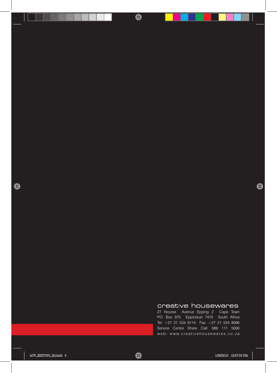Mellerware 2 7 5 5 01500W User Manual | Page 5 / 5