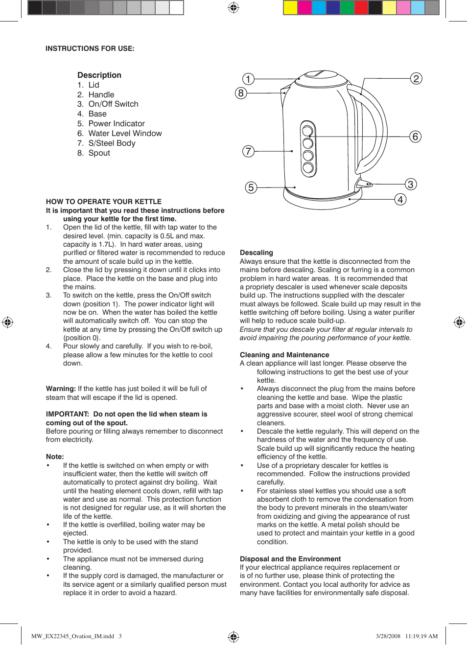 Mellerware EXECUTIVE 22345(7) User Manual | Page 3 / 4