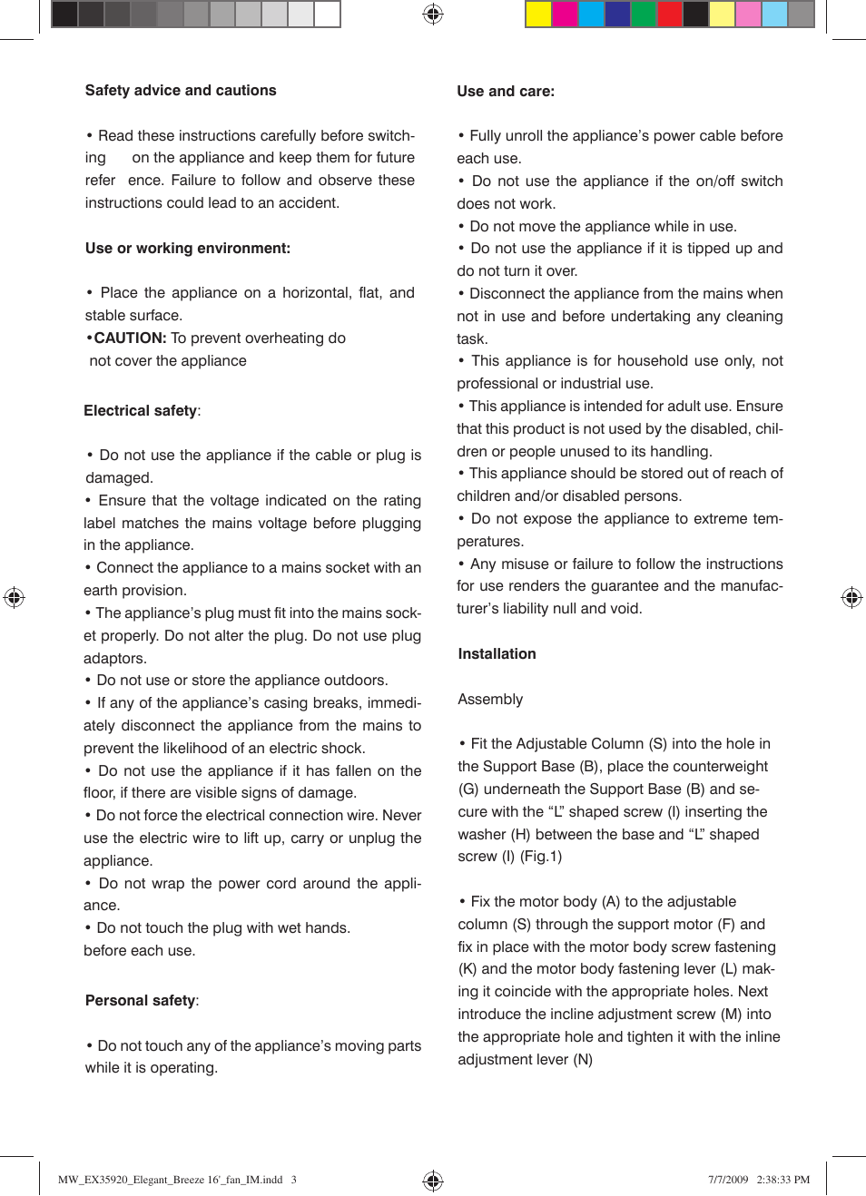 Mellerware 35920 User Manual | Page 3 / 6