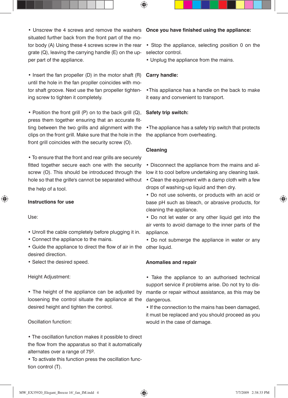 Mellerware 35920 User Manual | Page 4 / 6