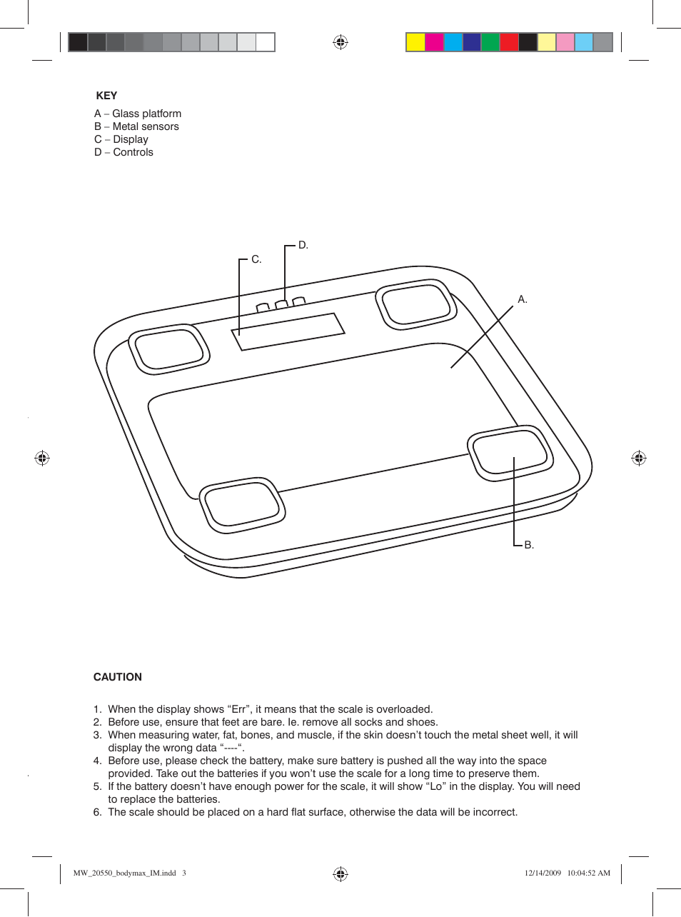 Mellerware BODYMAX 20550 User Manual | Page 3 / 6