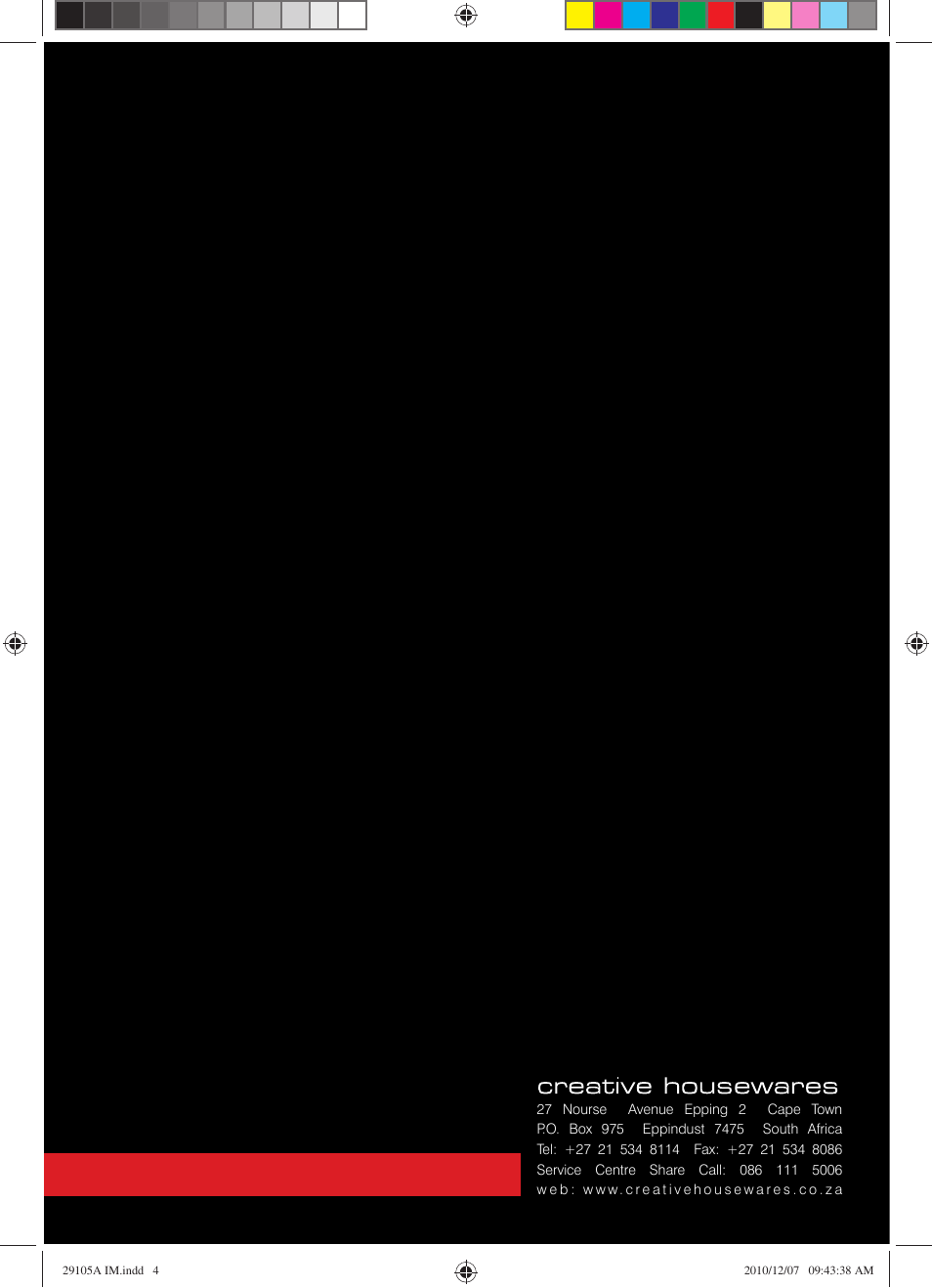 Mellerware 29105A User Manual | Page 4 / 4