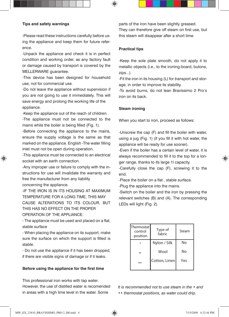 Mellerware 23810 User Manual | Page 4 / 8