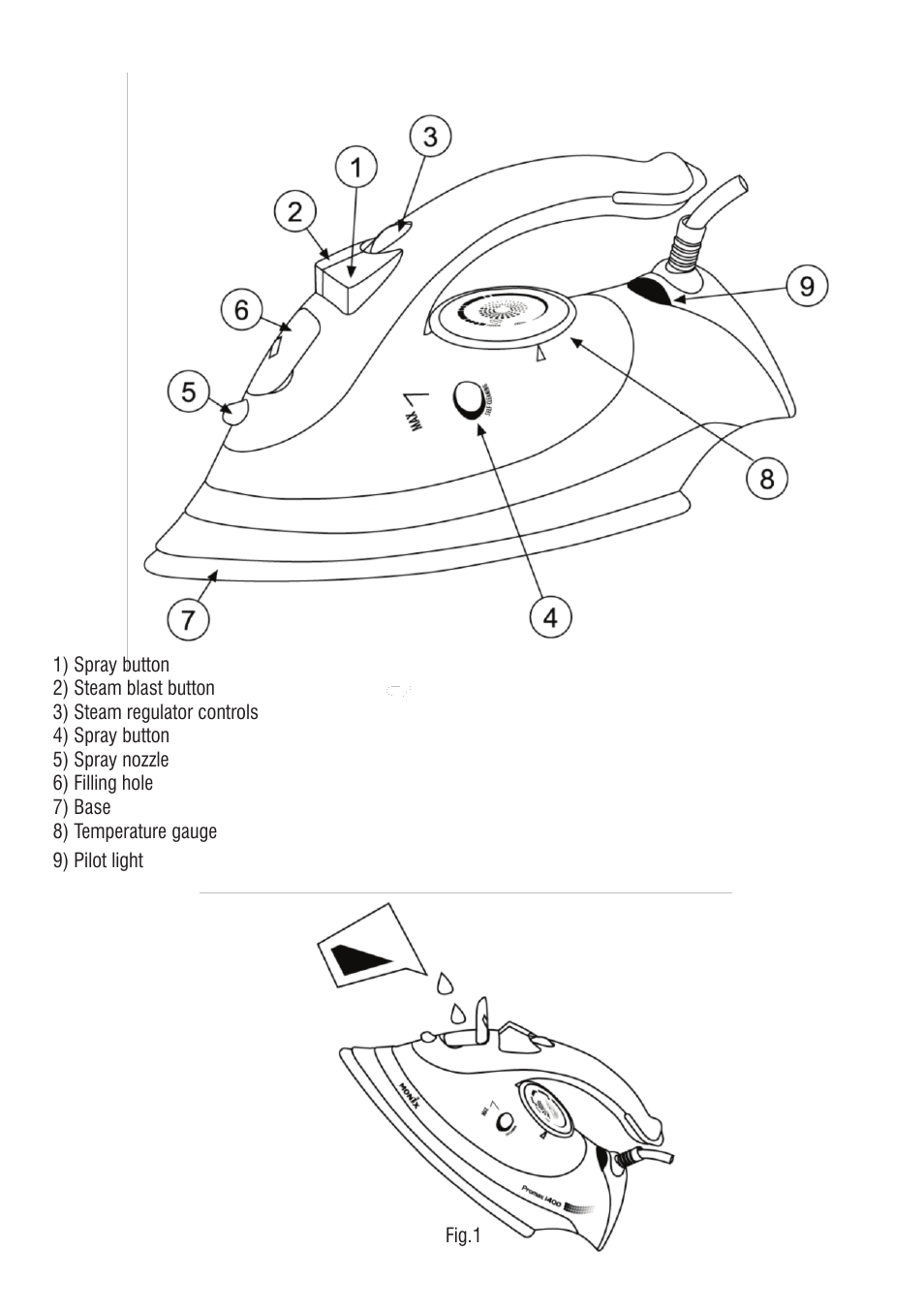 Mellerware PROMAX 2000 2 3 5 0 02000W User Manual | Page 2 / 6