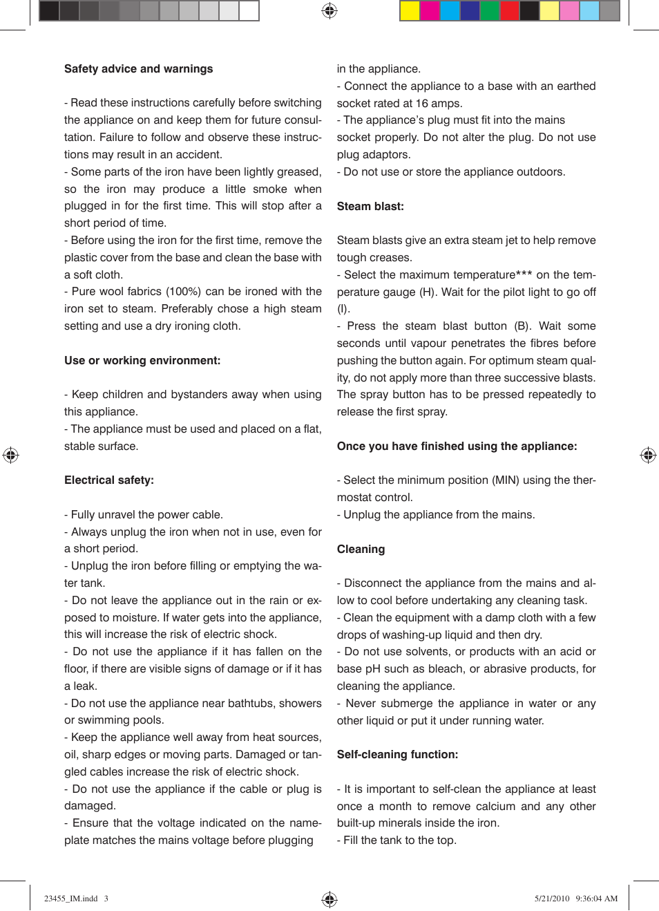 Mellerware 23455 User Manual | Page 3 / 6