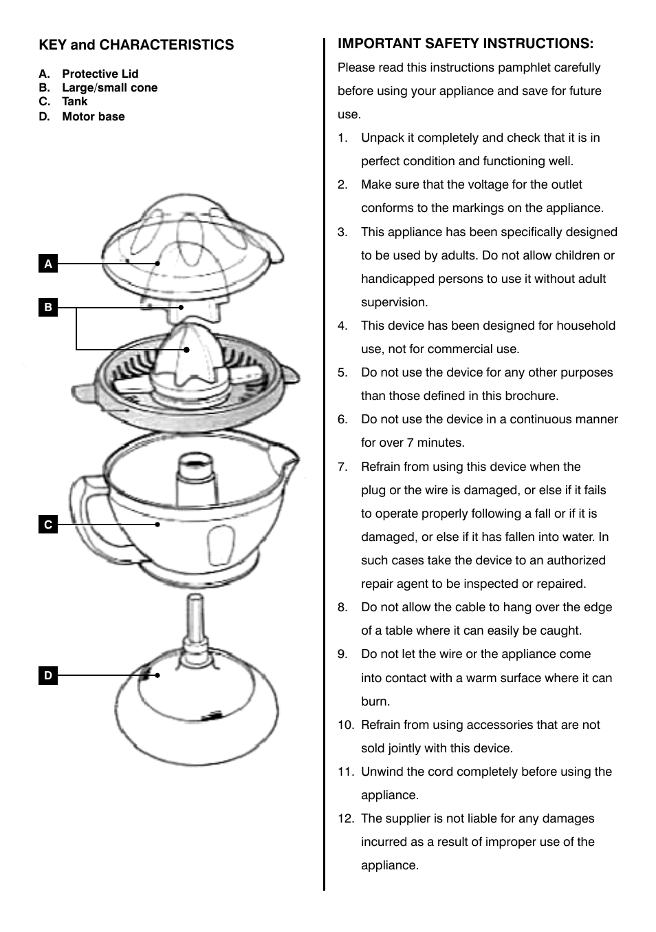 Mellerware 2 6 1 0 53 0 W User Manual | Page 2 / 4