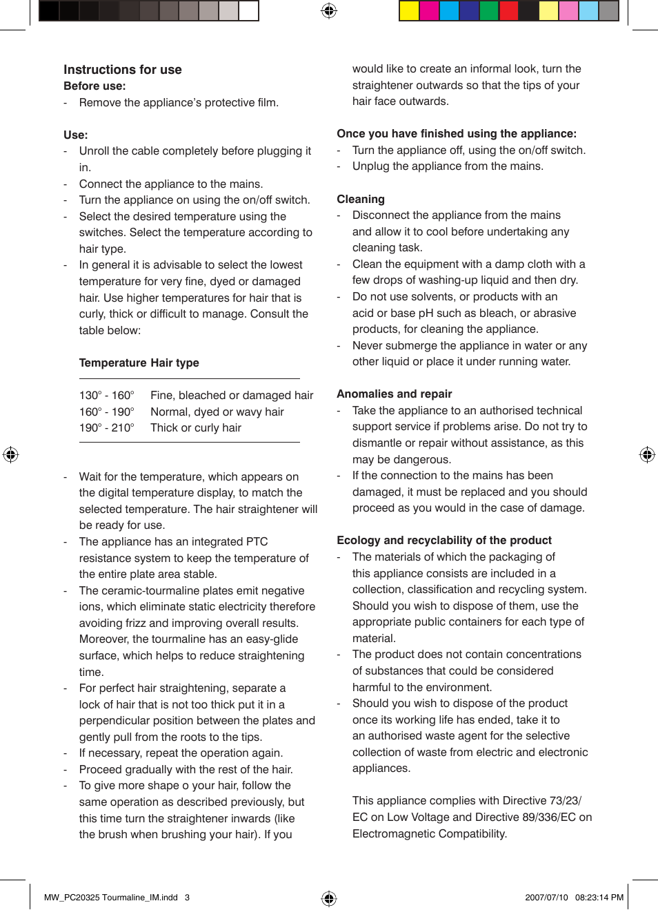 Mellerware 2 0 3 2 57 0 W User Manual | Page 3 / 4