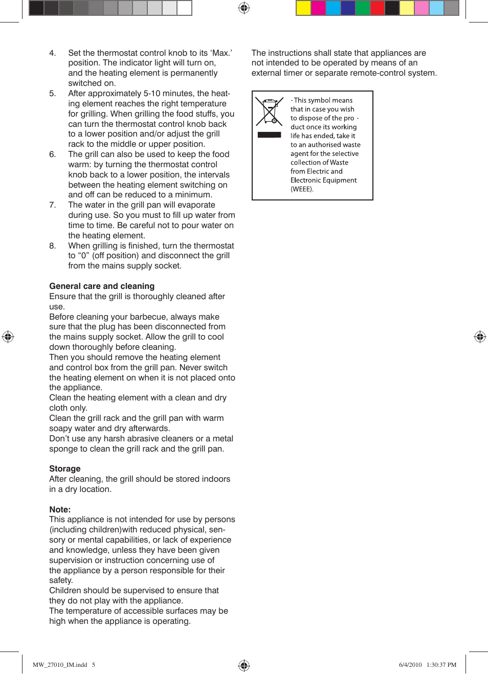 Mellerware 27010 User Manual | Page 5 / 6