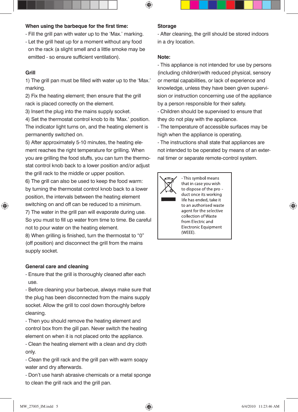 Mellerware 27005 User Manual | Page 5 / 6