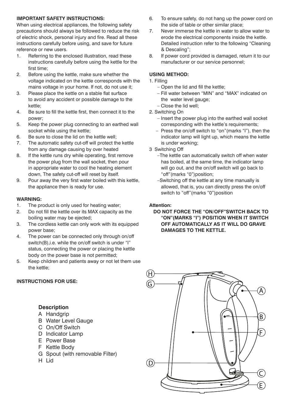 Mellerware 22640B User Manual | Page 2 / 4