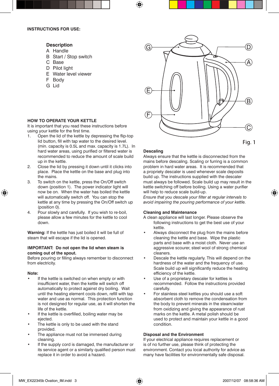 Mellerware 22345B2200W User Manual | Page 3 / 4