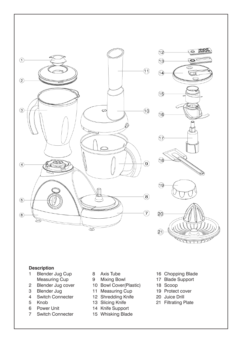 Mellerware 2 6 2 1 05 0 0 W User Manual | Page 2 / 8