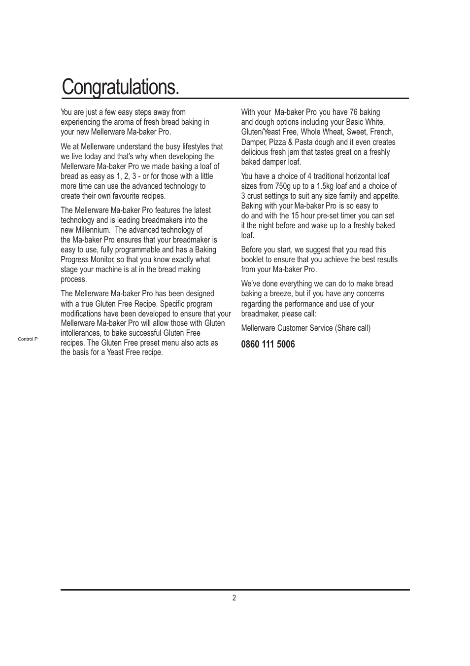 Mellerware 26550550W User Manual | Page 2 / 81