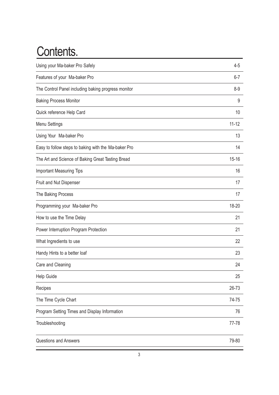 Mellerware 26550550W User Manual | Page 3 / 81