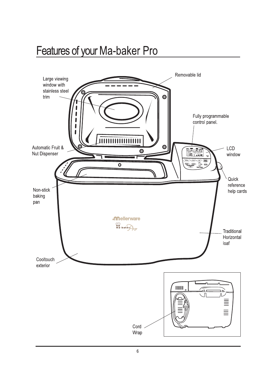 Mellerware 26550550W User Manual | Page 6 / 81