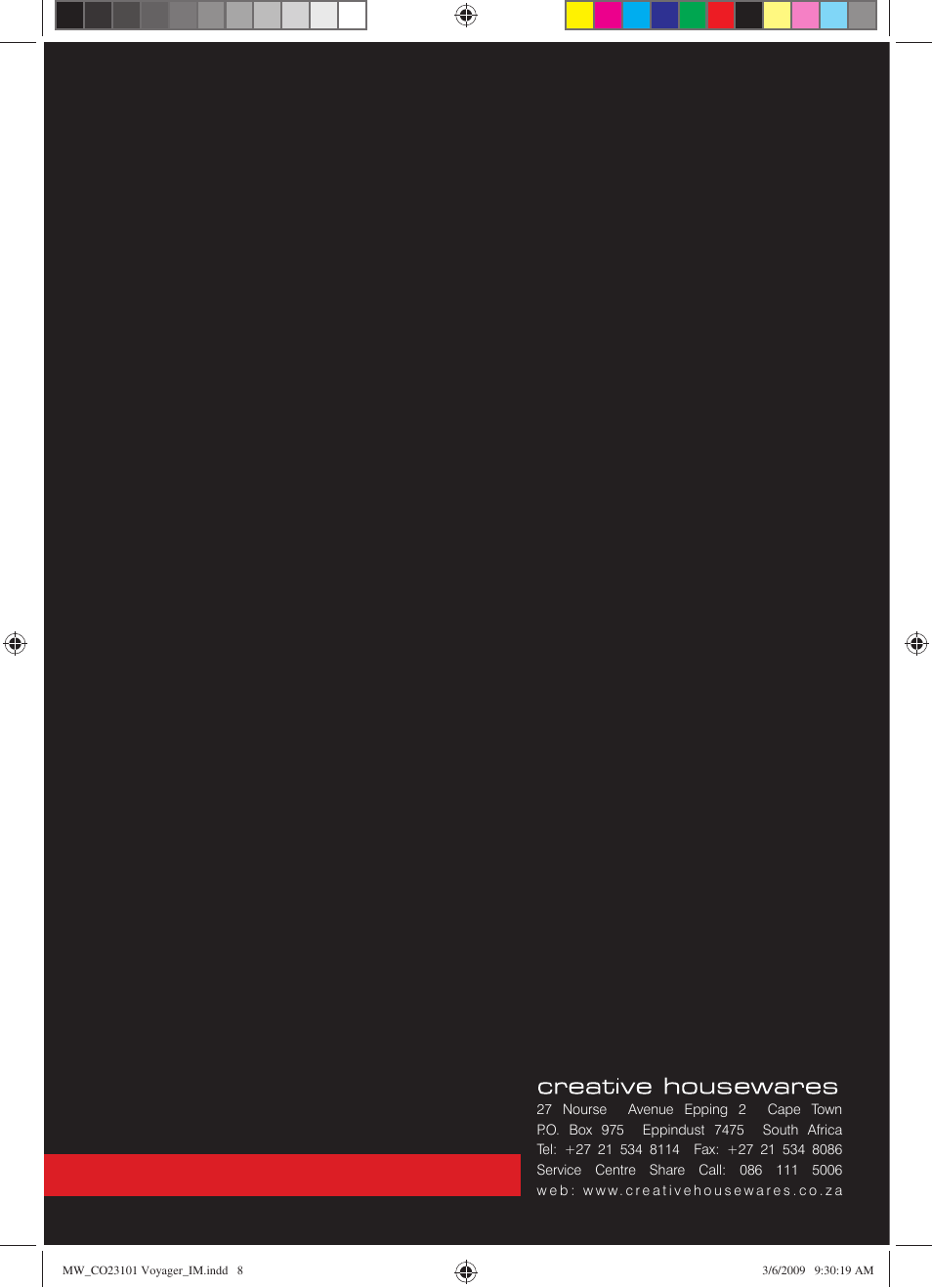 Mellerware 23101 User Manual | Page 8 / 8