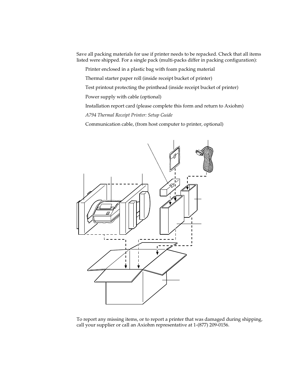 Unpack the printer | M-S Cash Drawer A794 User Manual | Page 11 / 147