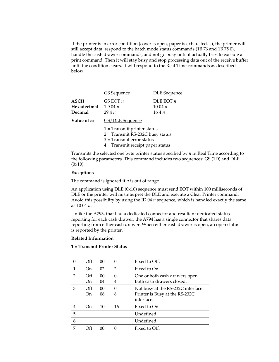 M-S Cash Drawer A794 User Manual | Page 117 / 147