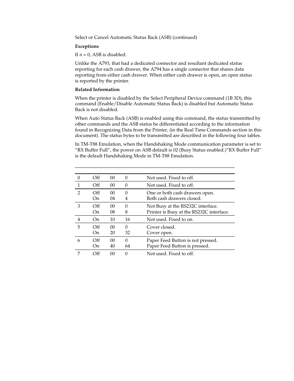 M-S Cash Drawer A794 User Manual | Page 123 / 147