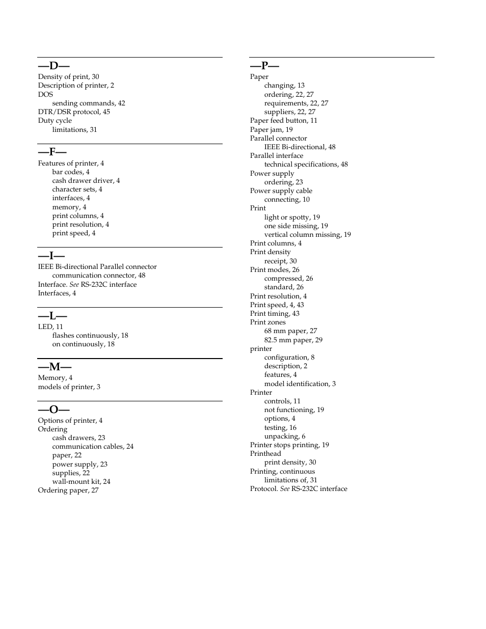 M-S Cash Drawer A794 User Manual | Page 145 / 147