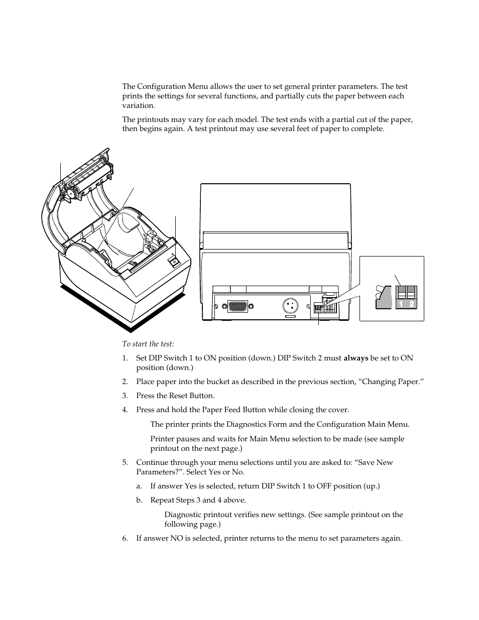 Configuring the printer | M-S Cash Drawer A794 User Manual | Page 21 / 147