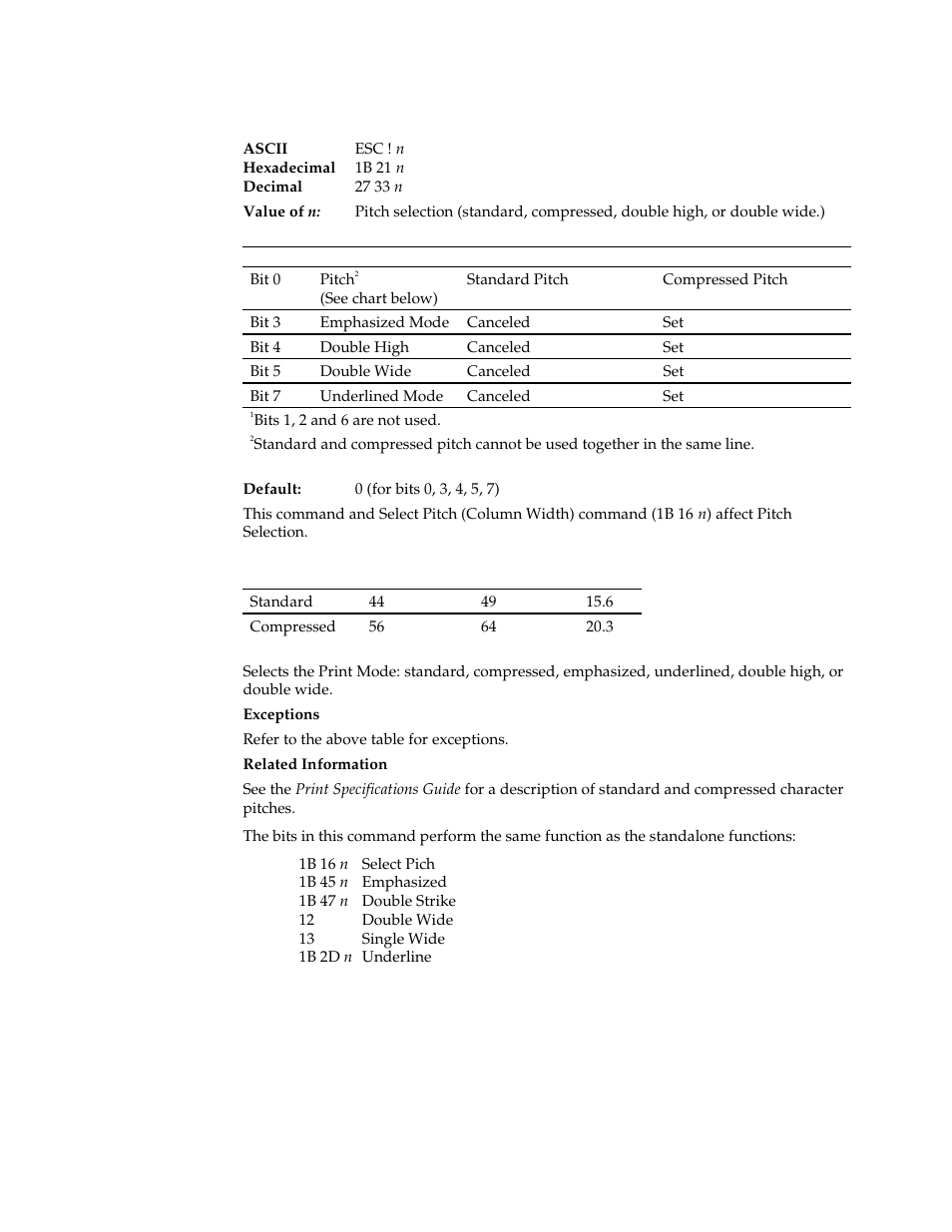 Select print mode | M-S Cash Drawer A794 User Manual | Page 87 / 147