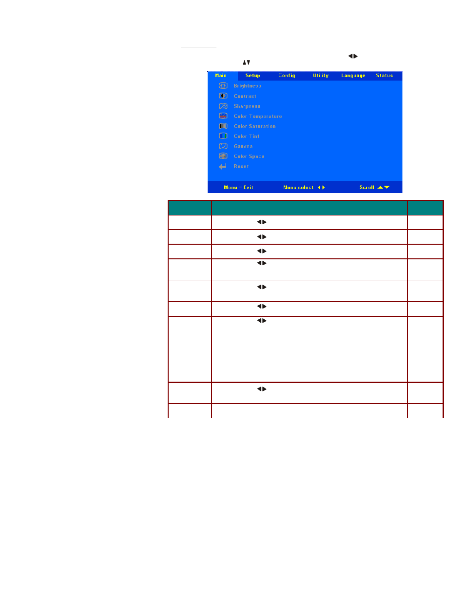 Main menu | Microtek MS4 User Manual | Page 23 / 43