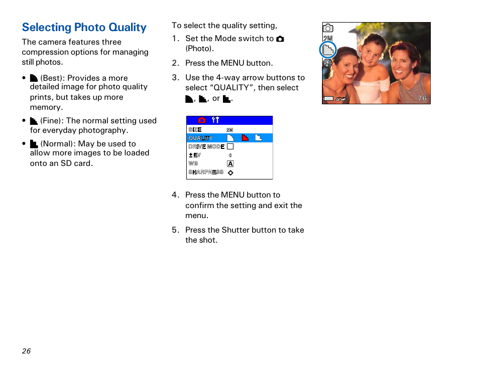Selecting photo quality | Microtek MKT-1300a User Manual | Page 33 / 72