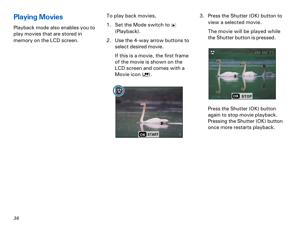 Playing movies | Microtek MKT-1300a User Manual | Page 43 / 72
