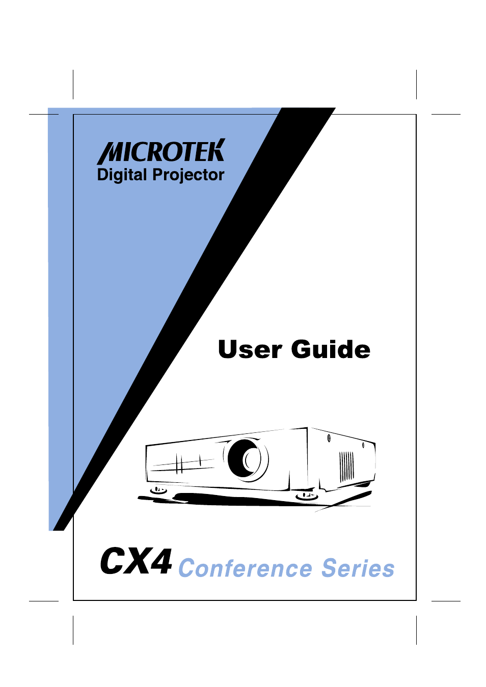 Microtek CX4 User Manual | 55 pages