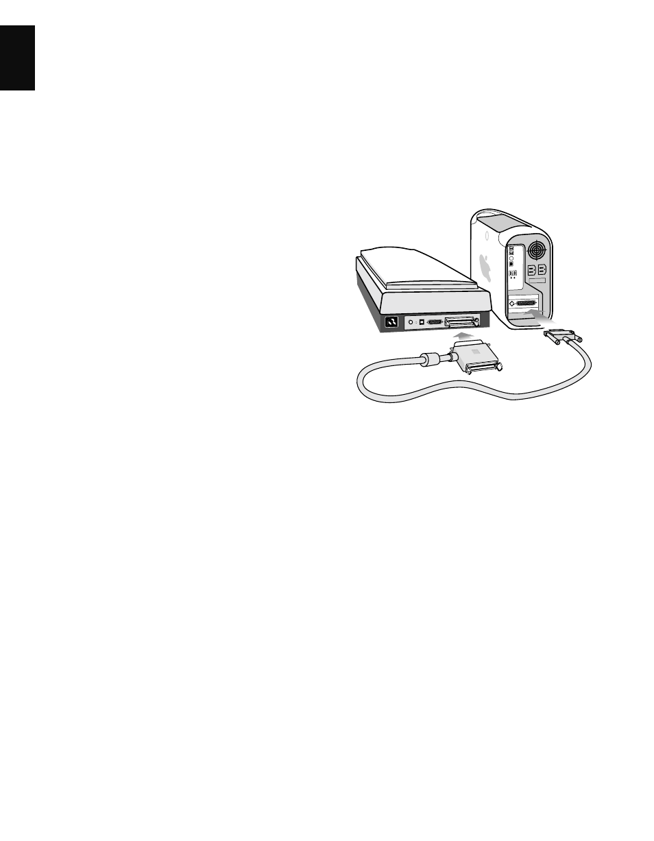 Connecting the scanner | Microtek Artix Scan1100 User Manual | Page 12 / 39