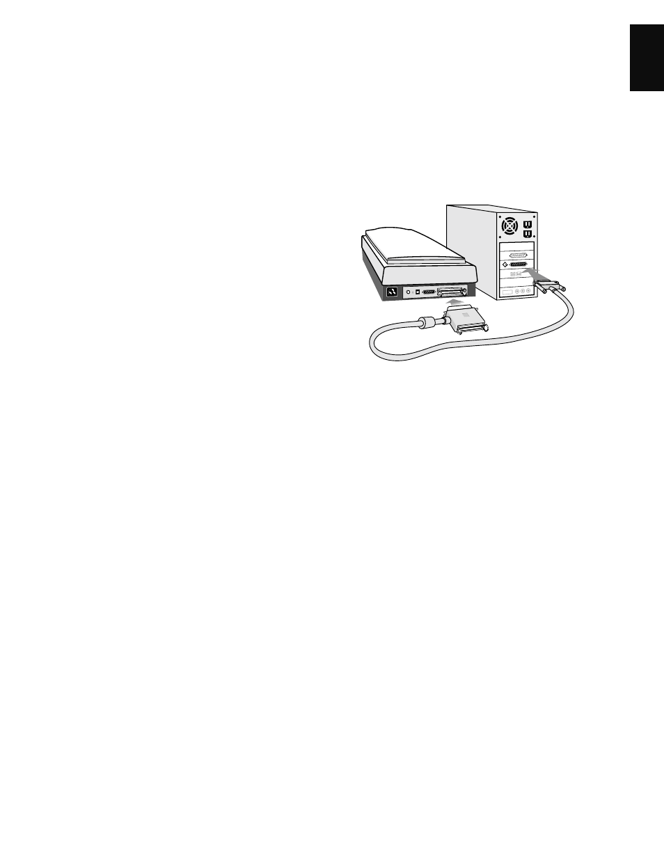 Installing the software, Connecting the scanner | Microtek Artix Scan1100 User Manual | Page 15 / 39