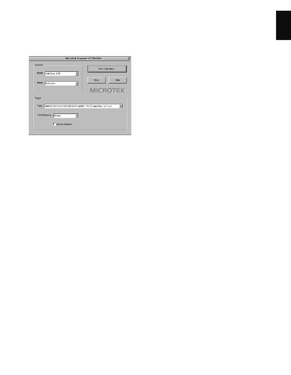 Microtek Artix Scan1100 User Manual | Page 35 / 39