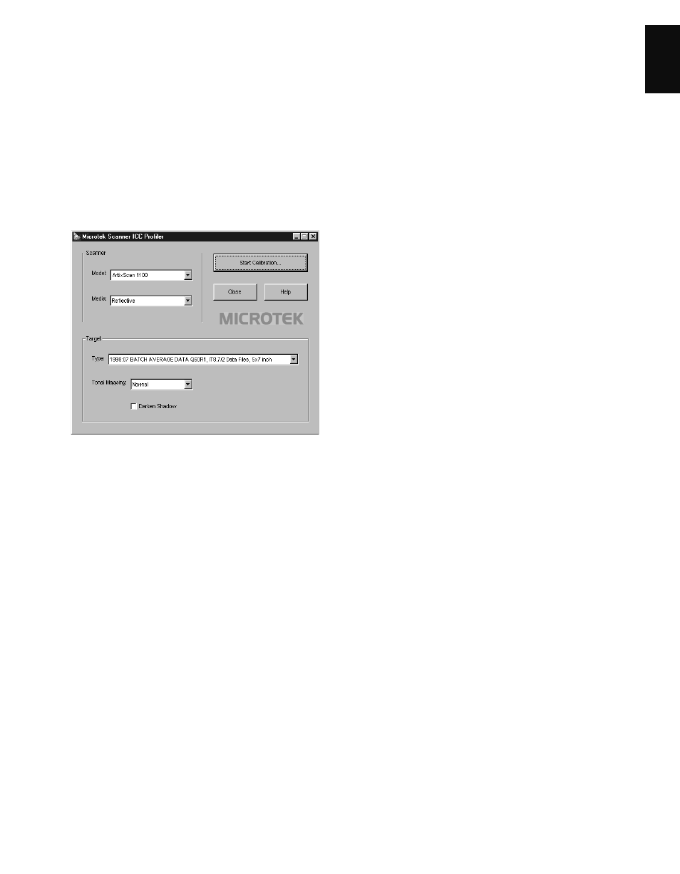 Microtek Artix Scan1100 User Manual | Page 37 / 39