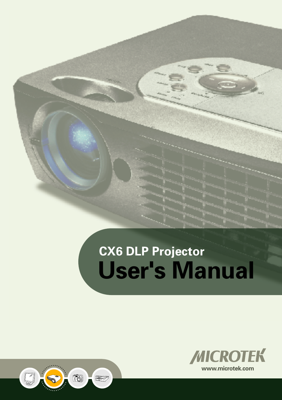 Microtek DLP CX6 User Manual | 45 pages