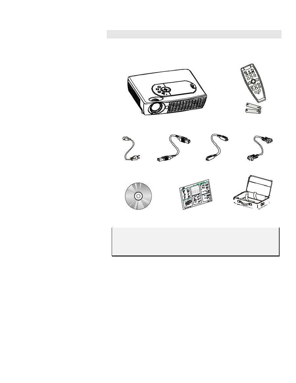 Etting, Tarted, Packing checklist | Microtek DLP CX6 User Manual | Page 6 / 45