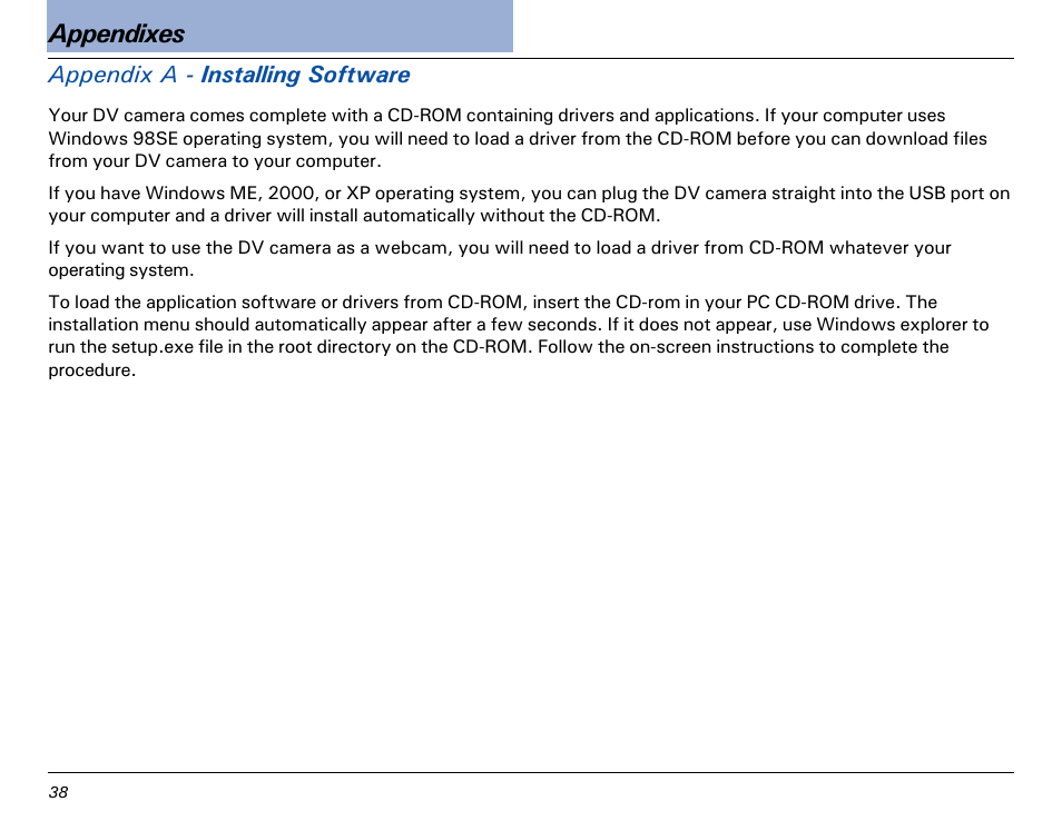 Appendixes | Microtek MV300 User Manual | Page 38 / 47