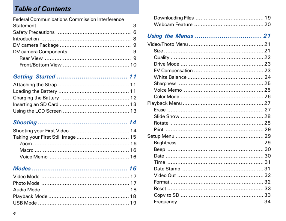 Microtek MV300 User Manual | Page 4 / 47