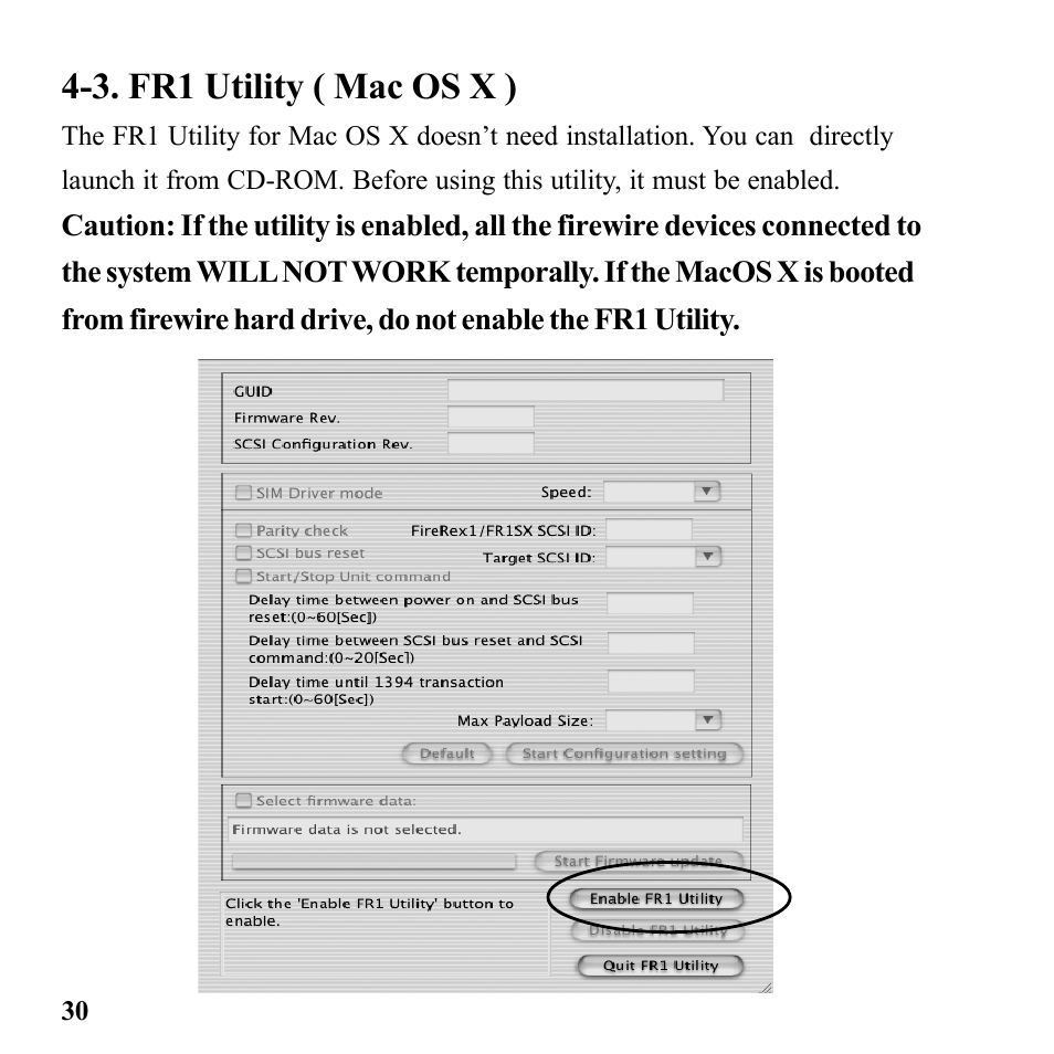 3. fr1 utility ( mac os x ) | Microtek Converter User Manual | Page 34 / 65