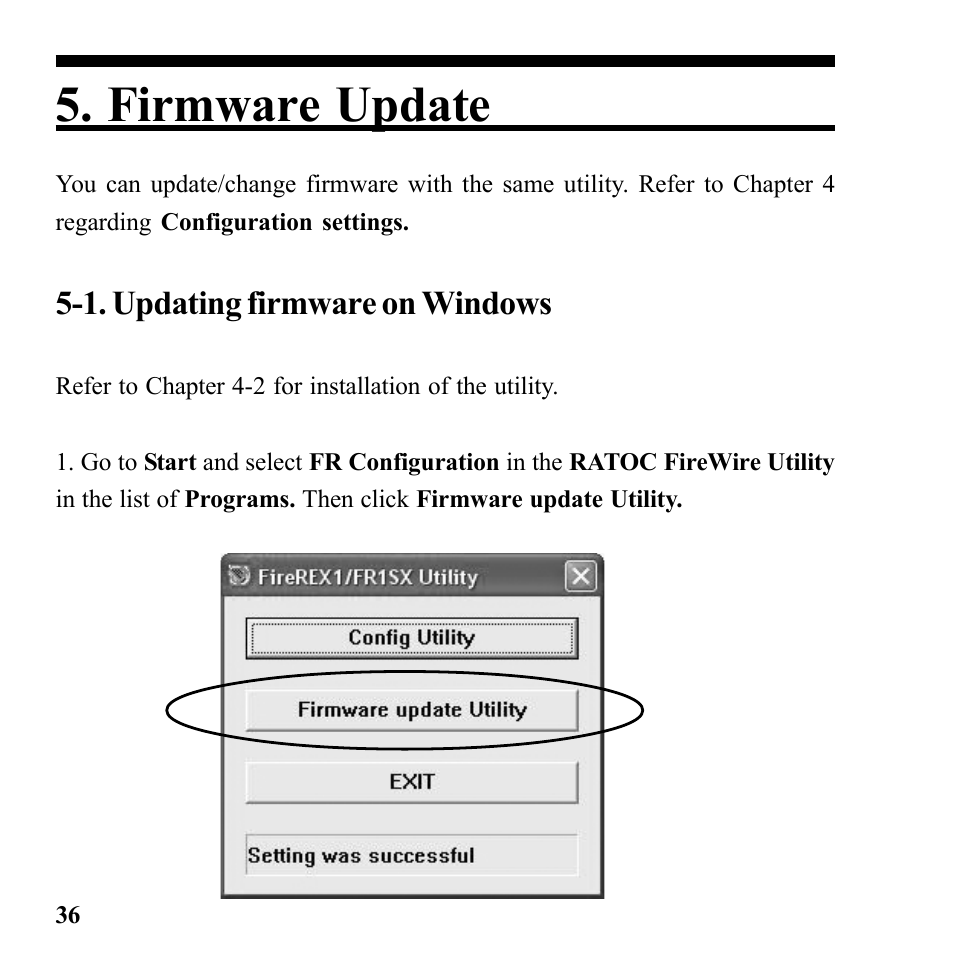 Firmware update, 1. updating firmware on windows | Microtek Converter User Manual | Page 40 / 65